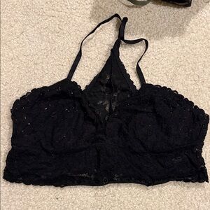 Aerie Black Lace Bandeau